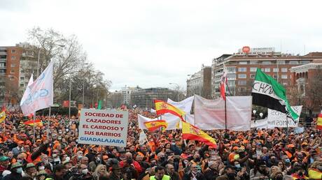 احتجاجات اسبانيا